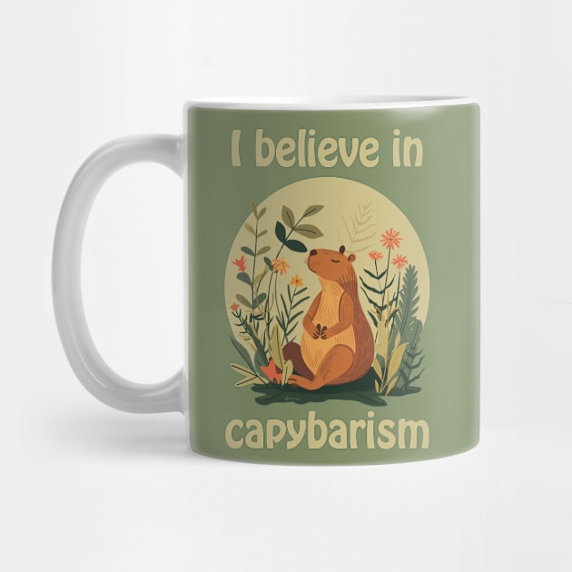 I believe in capybarism capybara by StepInSky